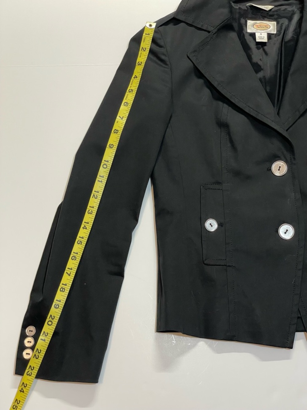 Talbots Classic Black Jacket - Picture 8 of 12